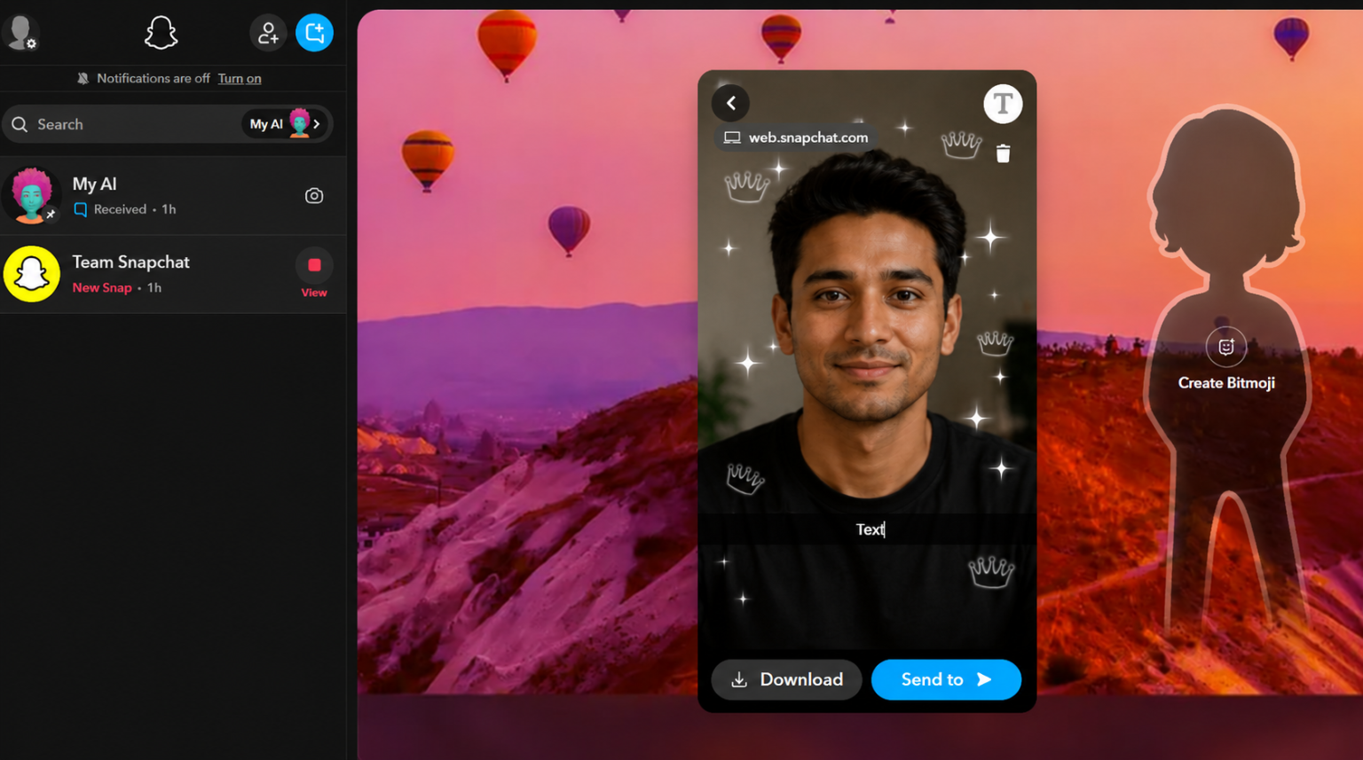 Post a Snap on Snapchat from Laptop or PC Easily