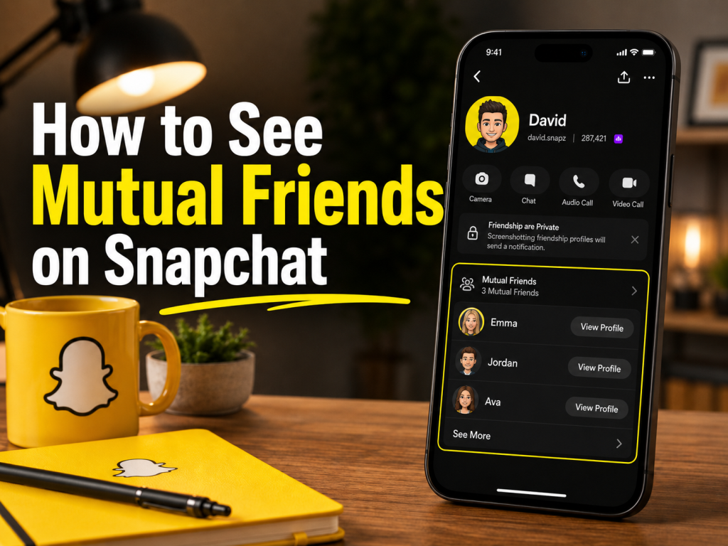 How to See Mutual Friends on Snapchat