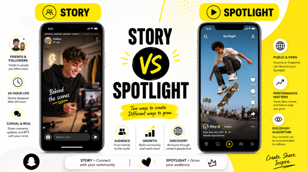 snapchat-story-vs-spotlight-for-creators